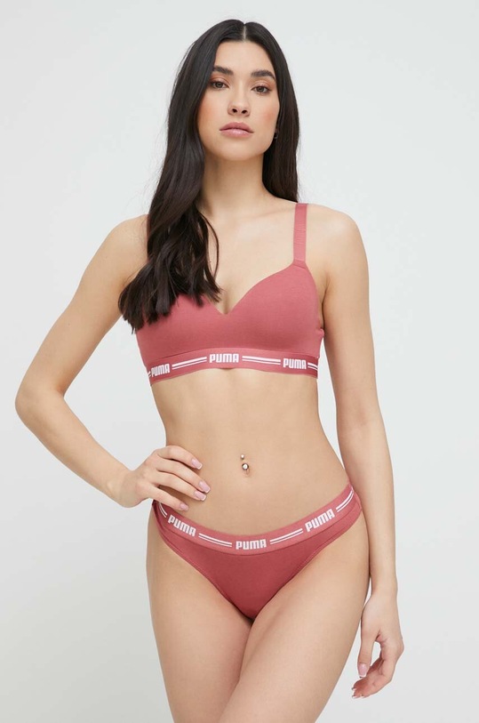 Îmbrăcăminte Puma tanga 2-pack 907854 roz