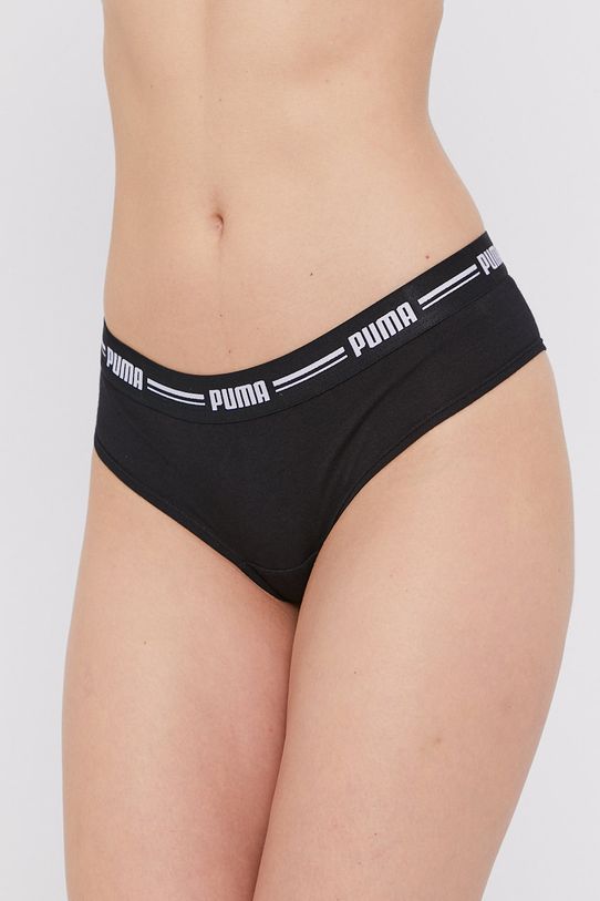 Puma - Brazyliany (2-pack) (2-pack) dzianina czarny 907856