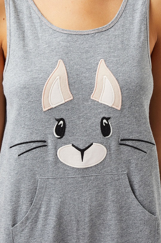 Etam - Pyžamový overal NITYA šedá 652004504