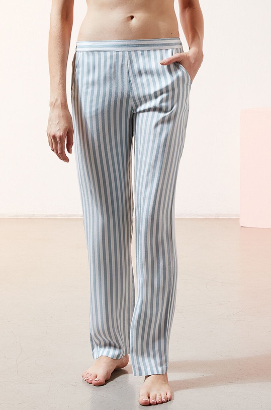 Etam - Spodnie piżamowe JUDY dół biały 652295333