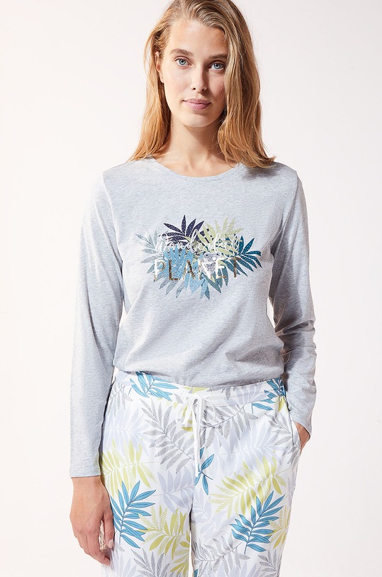 Etam - Пижамный комплект из 3 елеметов RITA 652309030 серый AW20