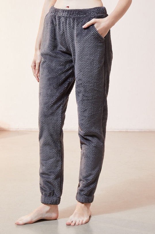 Etam - Пижамные брюки OXFORD трикотаж серый 652311904