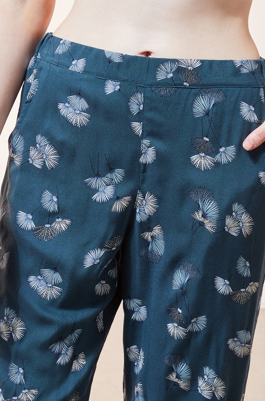 Etam - Spodnie piżamowe JUNE 652312546 turkusowy