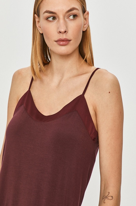 Marc O'Polo - Piżama 172614 bordowy AW20