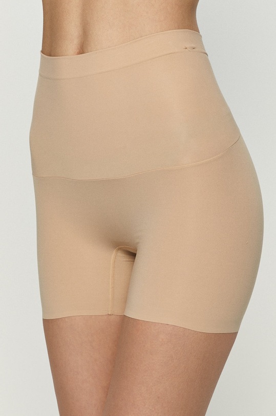Spanx - Szorty modelujące Shape My Day Girl dzianina beżowy SS7215