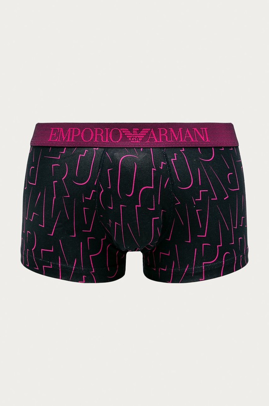 Emporio Armani - Boxerky pletenina čierna 111290.0A508