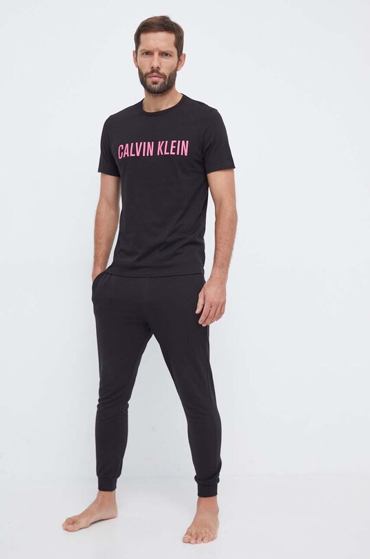 Calvin Klein Underwear spodnie piżamowe 000NM1961E czarny AW23