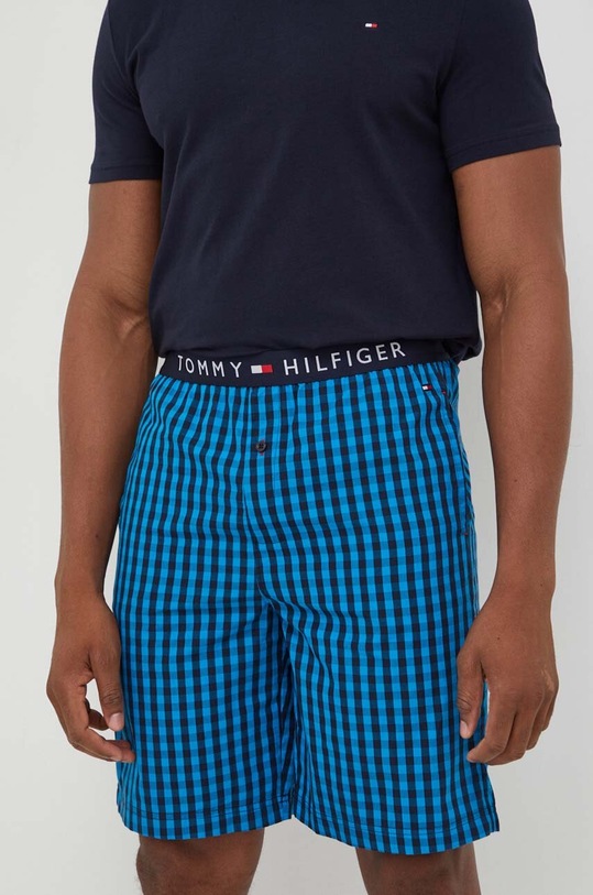 Pyžamo Tommy Hilfiger UM0UM01959 modrá SS25