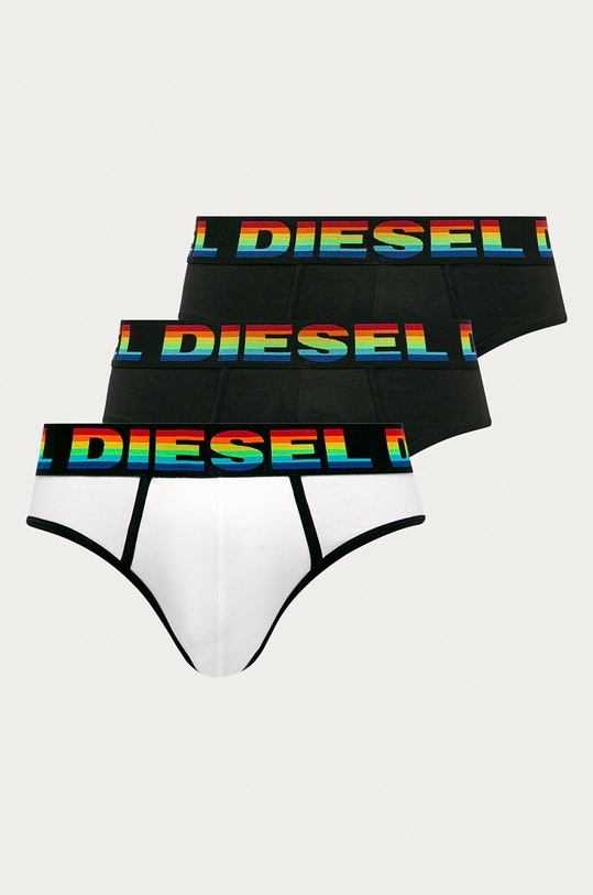Diesel - Slipy (3-pak) pletenina čierna 00SH05.0KAYS