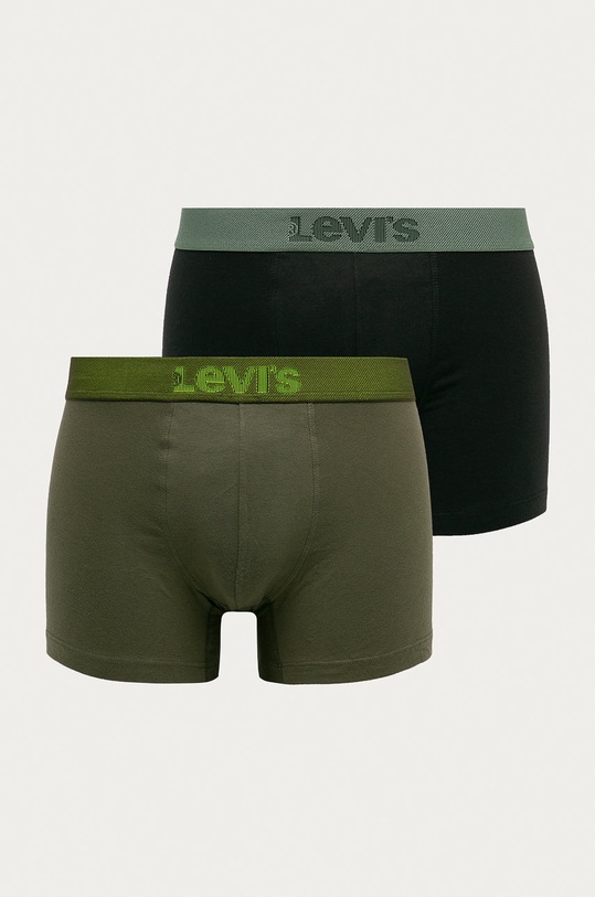 Levi's - Bokserki (2-pack) dzianina zielony 37149.0326