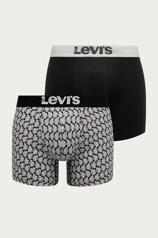 Levi's - Boxerky (2-pak) pletenina čierna 37149.0364