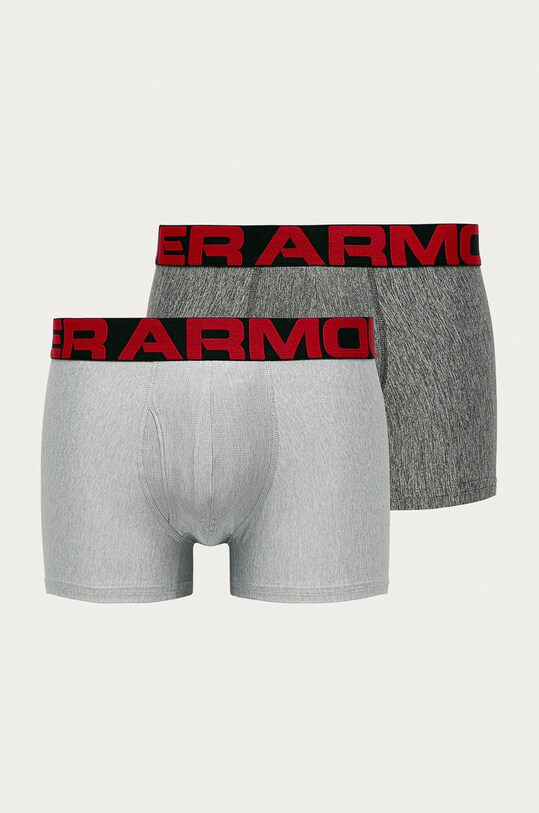 Under Armour - Bokserki (2-pack) 1363618.011 dzianina szary 1363618.011