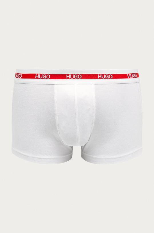 Hugo - Boxerky (2-pack) pletenina bílá 50402260