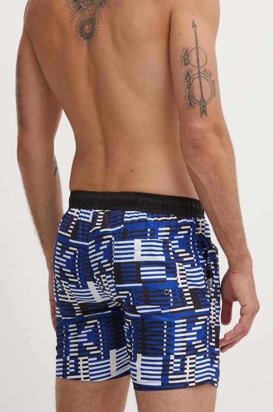 Îmbrăcăminte Karl Lagerfeld pantaloni scurti KL20MBM11 bleumarin