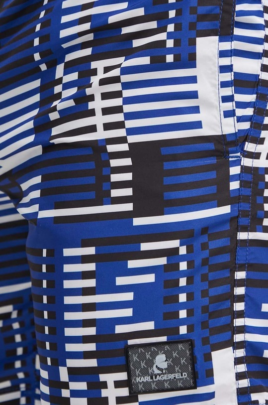 Karl Lagerfeld pantaloni scurti bleumarin KL20MBM11