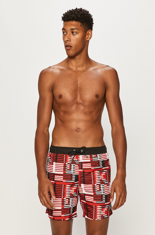 Karl Lagerfeld - Pantaloni scurti de baie KL20MBM11 rosu SS24