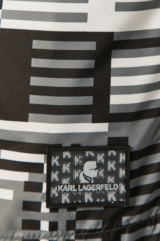 Karl Lagerfeld - Plavkové šortky čierna KL20MBM11