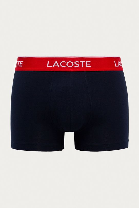 Boxerky Lacoste (3-pak) 5H3401 tmavomodrá AW24