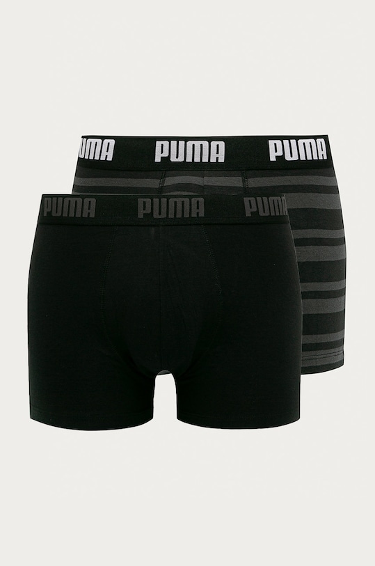 Puma bokserki (2-pack) 907838 dzianina czarny 907838