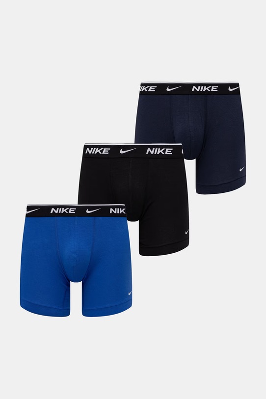 Nike bokserki (3-pack) nadruk granatowy KE1007