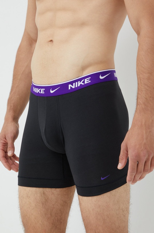 Oblečení Boxerky Nike ( 3-pak) KE1007 šedá