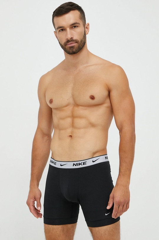 Nike bokserki (3-pack) nadruk czarny KE1007