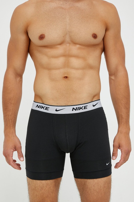 Odzież Nike bokserki (3-pack) KE1007 czarny