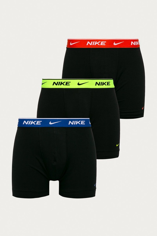 Boxerky Nike (3-pak) pletenina čierna KE1007