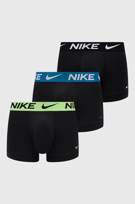 Nike Bokserki (3-pack) dzianina czarny KE1014