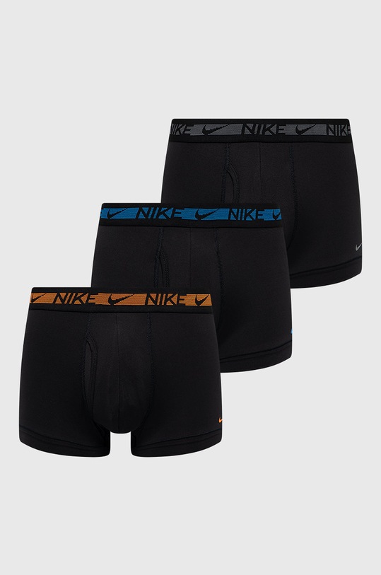 Nike bokserki (3-pack) dzianina czarny KE1029
