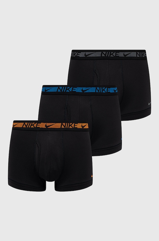 Nike bokserki (3-pack) dzianina czarny KE1029