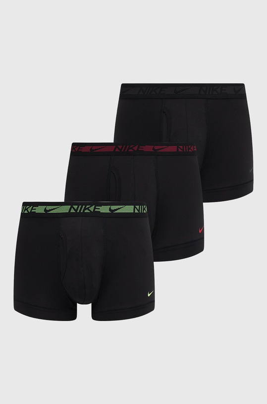 Nike bokserki (3-pack) dzianina czarny KE1029