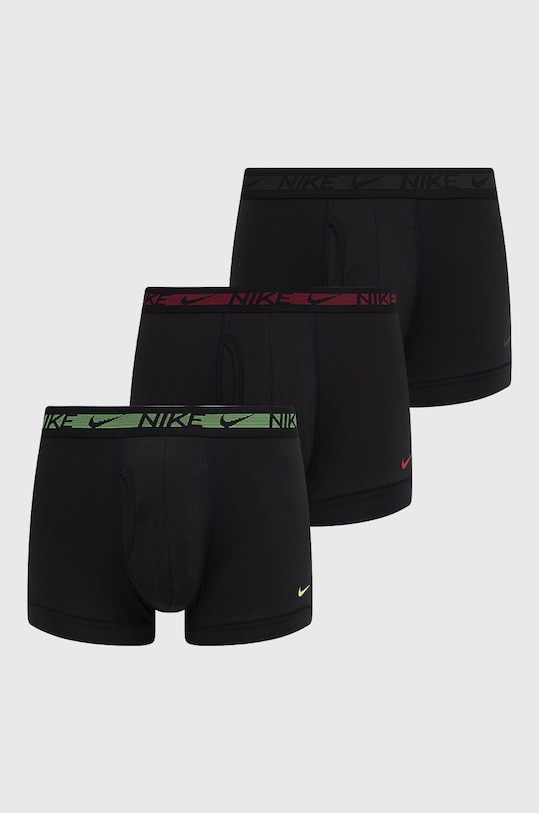 Nike bokserki (3-pack) dzianina czarny KE1029