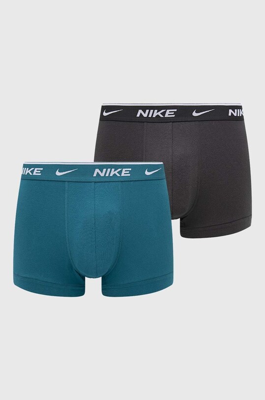 Boxerky Nike pletenina tyrkysová KE1085