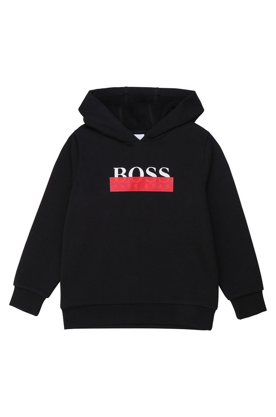 Boss - Bluza copii 164-176 cm print negru J25G65
