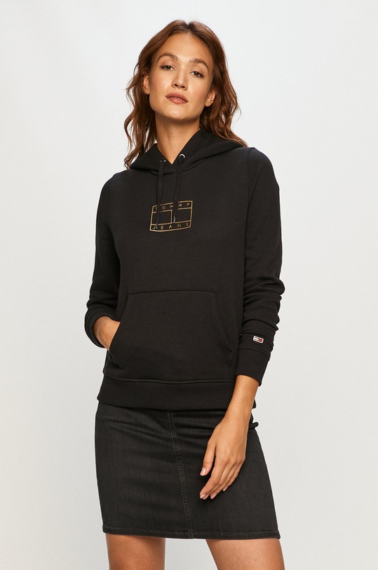 Tommy Jeans - Bluza DW0DW08555 pozostałe czarny DW0DW08555