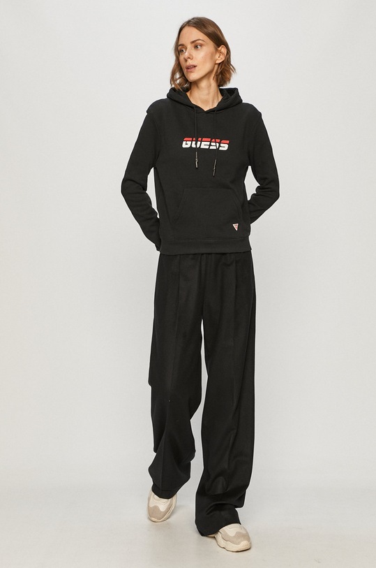 Guess - Hanorac de bumbac O0BA0L.KABT0 negru AW20