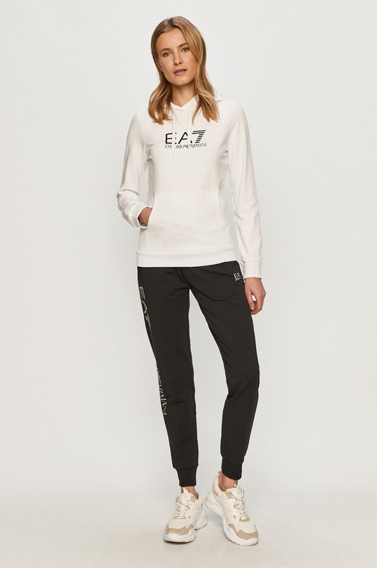 EA7 Emporio Armani - Mikina 8NTM40.TJ31Z biela AA00