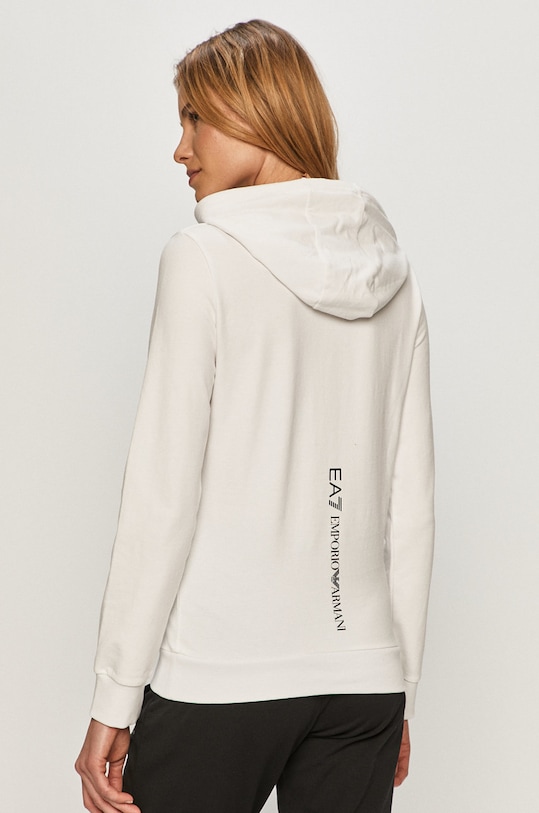 Oblečenie EA7 Emporio Armani - Mikina 8NTM40.TJ31Z biela