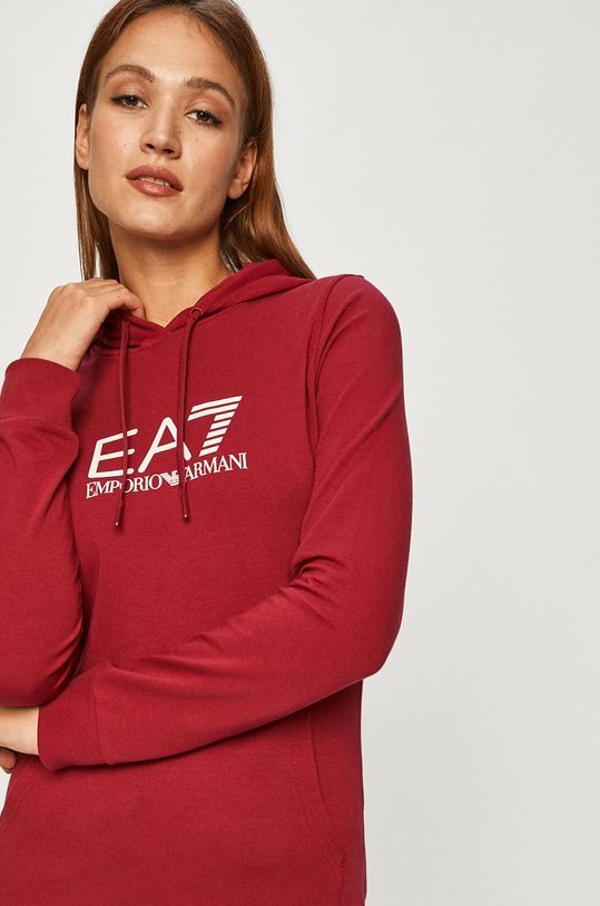 EA7 Emporio Armani - Mikina ružová 8NTM40.TJ31Z