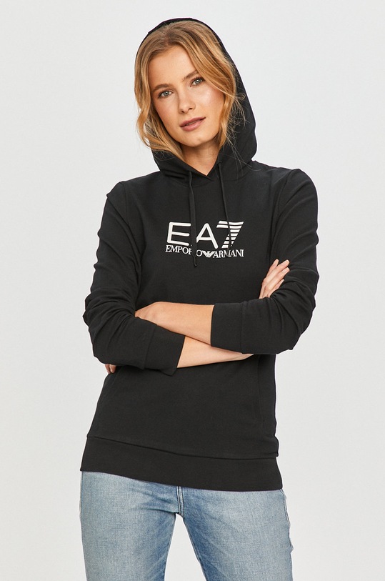 EA7 Emporio Armani - Mikina čierna 8NTM40.TJ31Z