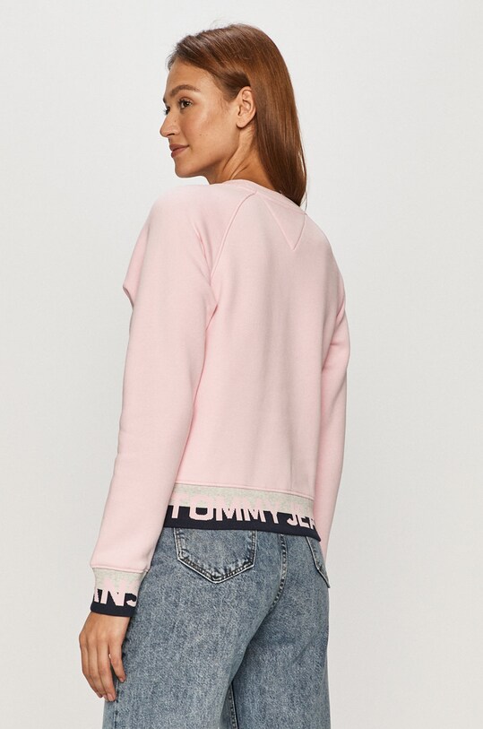 Odzież Tommy Jeans - Bluza DW0DW08979 DW0DW08979 różowy