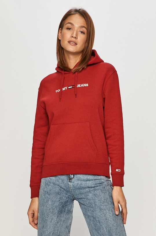 Tommy Jeans - Bluza DW0DW08972 pozostałe bordowy DW0DW08972