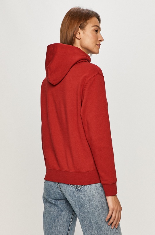 Odzież Tommy Jeans - Bluza DW0DW08972 DW0DW08972 bordowy