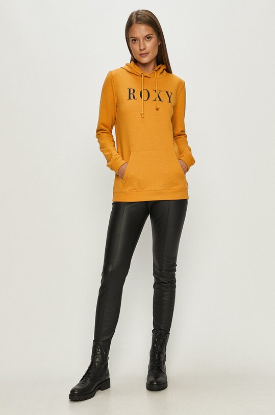 Roxy - Mikina ERJFT04274 žltá AW20