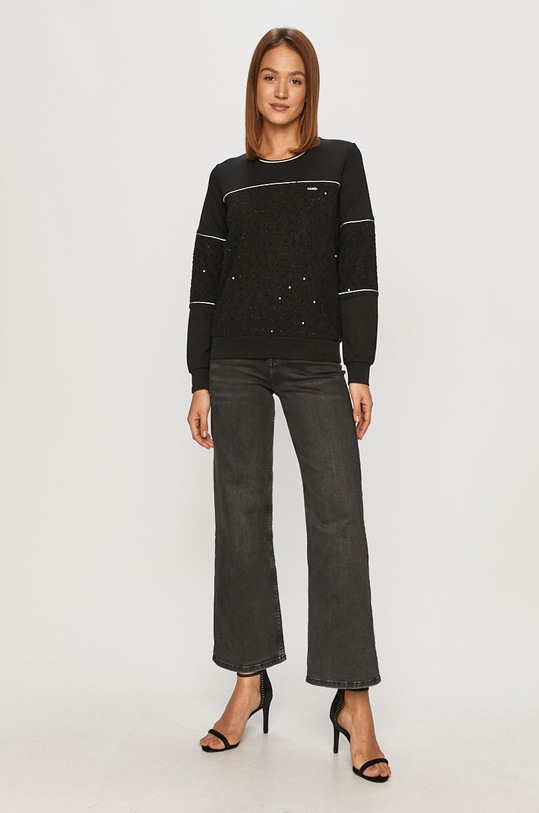 Liu Jo - Bluza TF0147.J6084 TF0147.J6084 czarny AW20