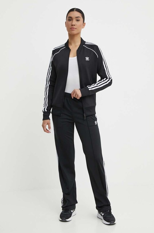 adidas Originals bluză GD2374 GD2374 negru AW20
