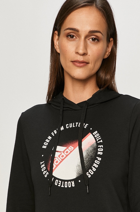 adidas - Bluza GD4922 print negru GD4922