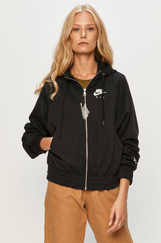 Nike Sportswear - Mikina s kapucí černá CU5442