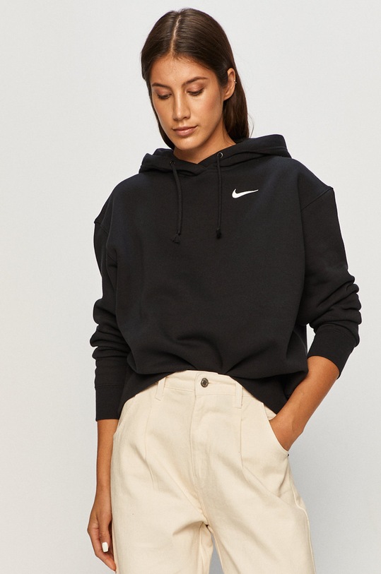 Кофта Nike Sportswear с капюшоном чёрный CZ2590